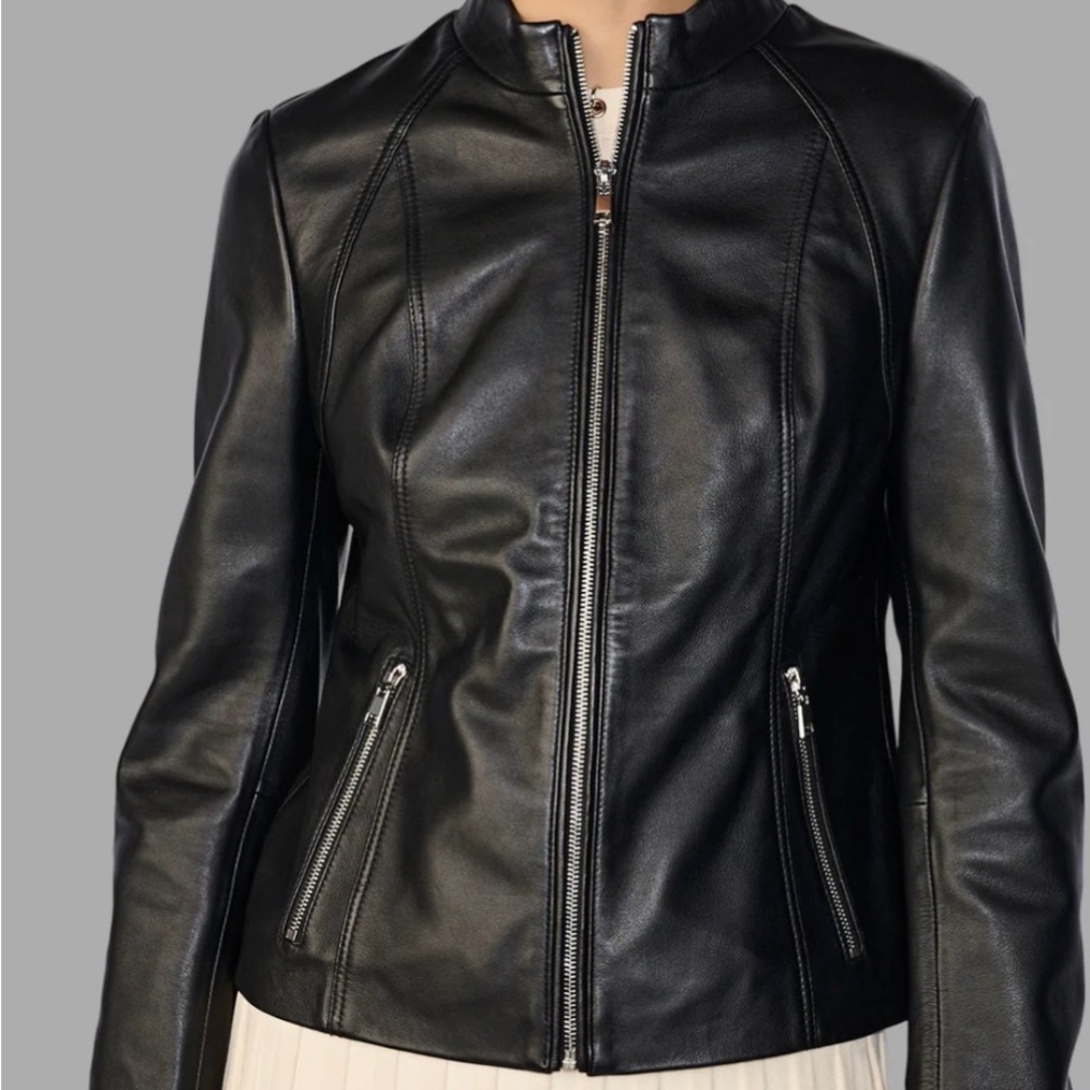 Wilsons Leather Black Jacket